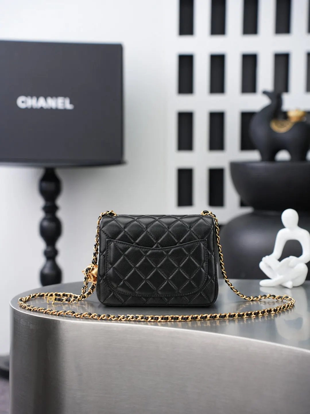 Black Chain Bag