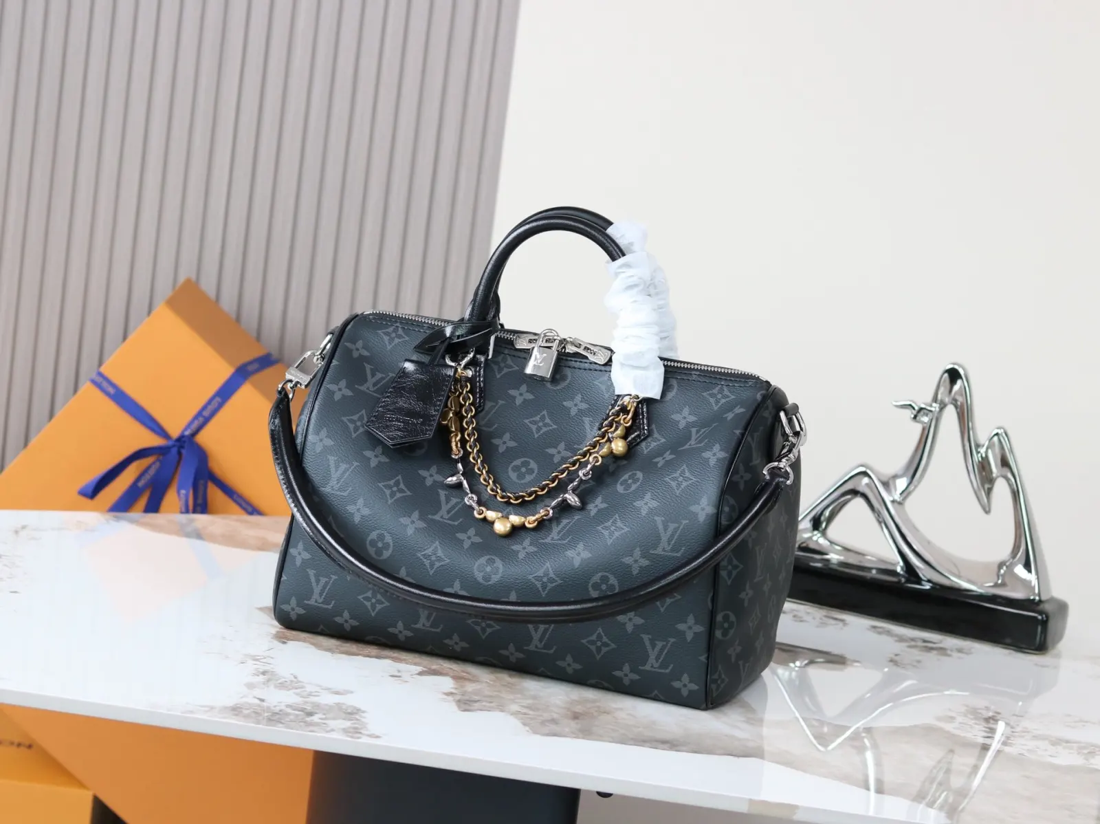 LV Speedy 鏈條包 單肩斜挎款