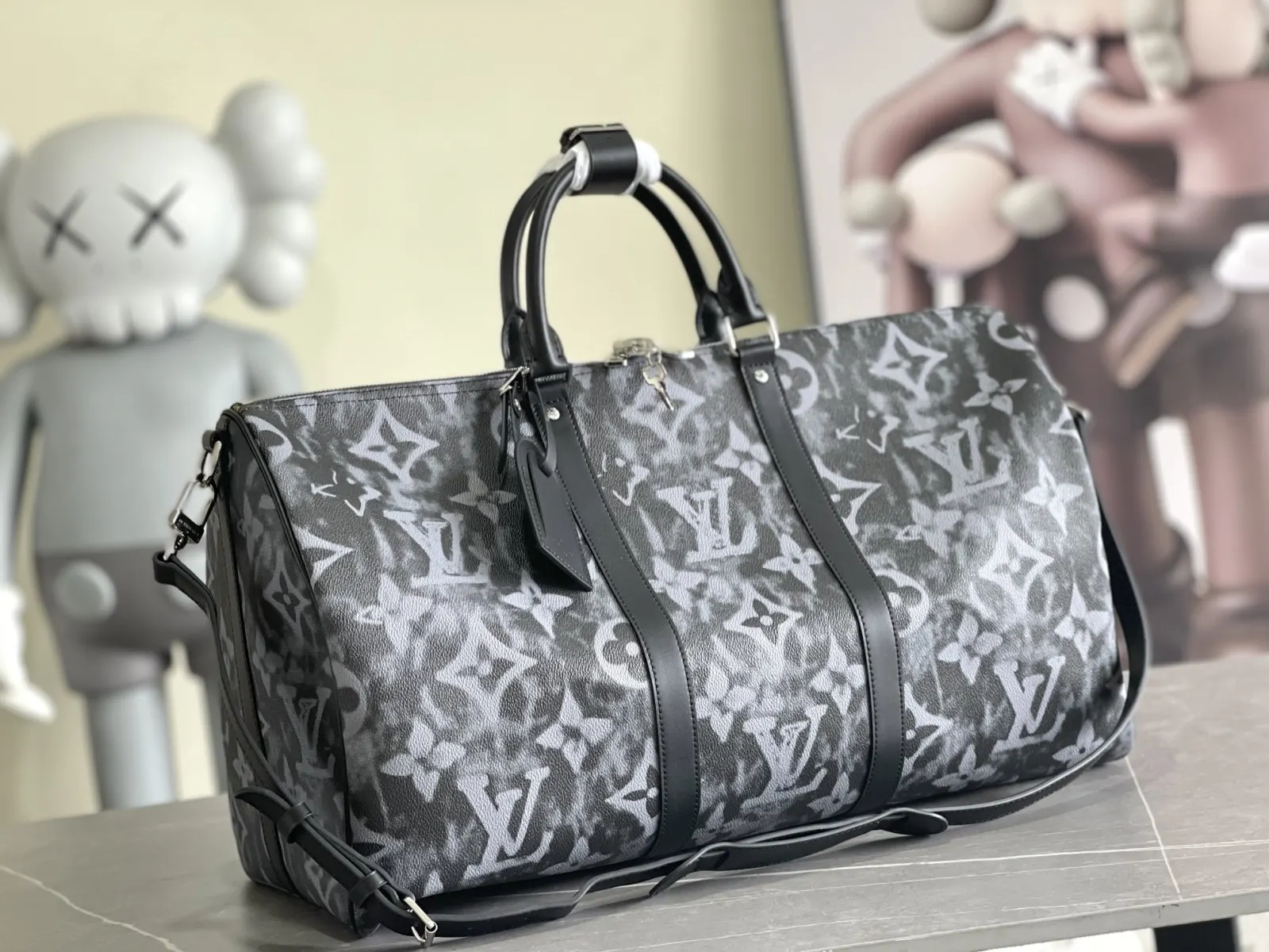 Keepall 牛仔 丹宁 帆布 旅行袋 大容量旅行款