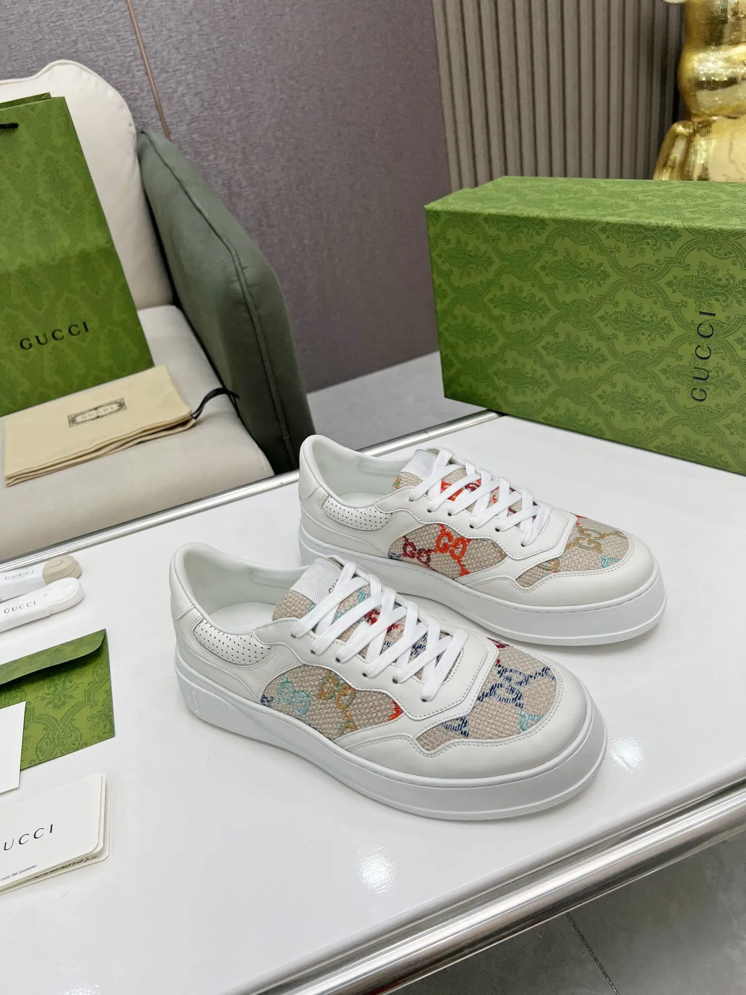 Gucci Logo休閒運動鞋 百搭款