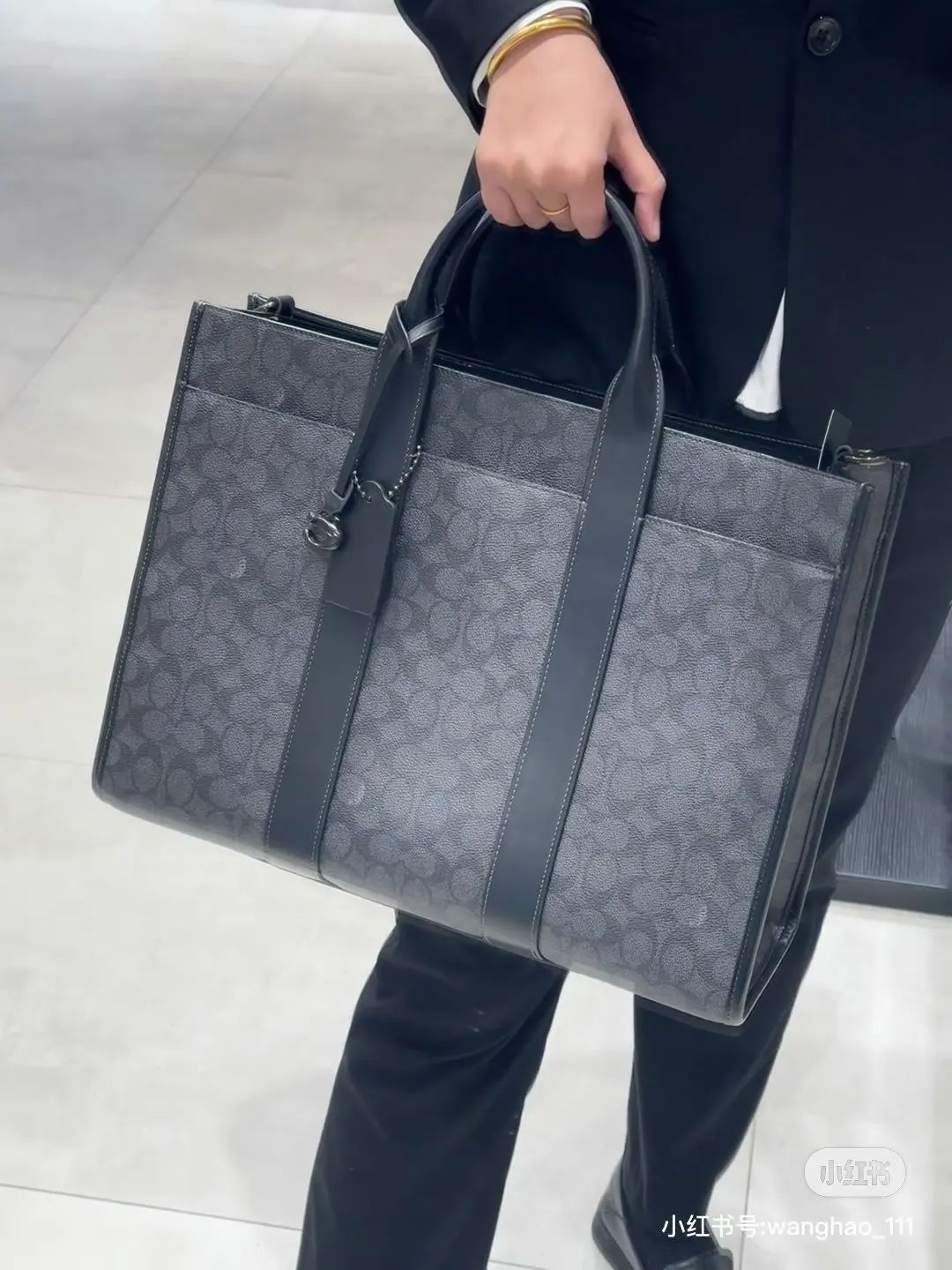 Monogram Briefcase Business Commuter