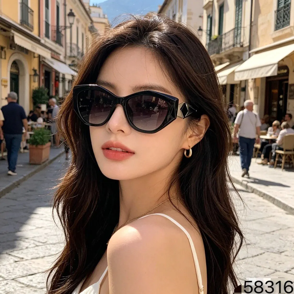 PRADA 太阳眼镜 時尚遮阳款