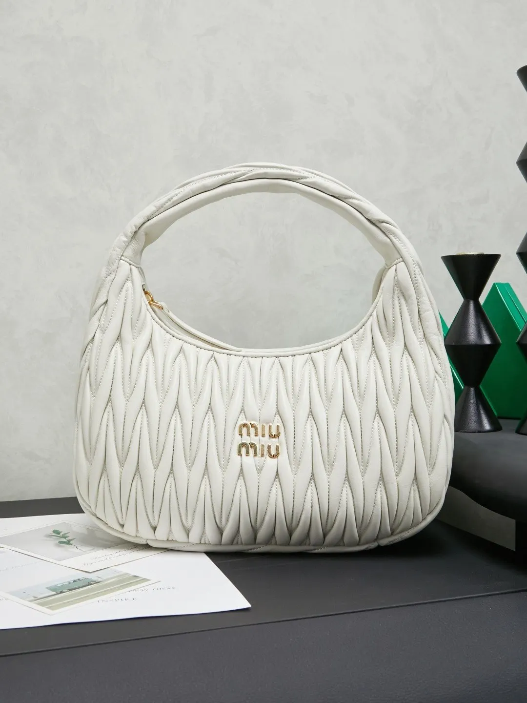 Miu 羊皮 托特包 大容量托特款