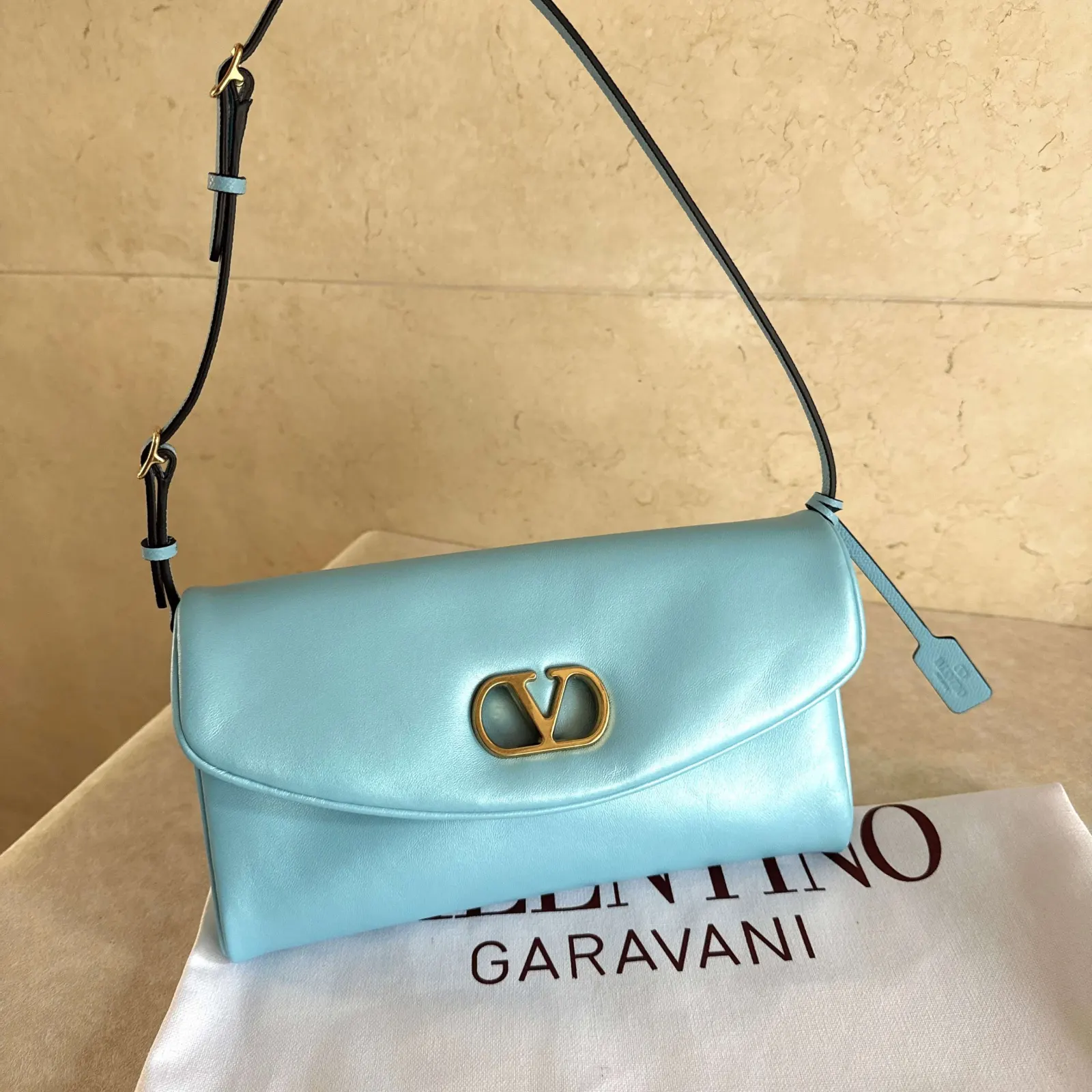 Valentino 牛皮 單肩包 日常單肩背款