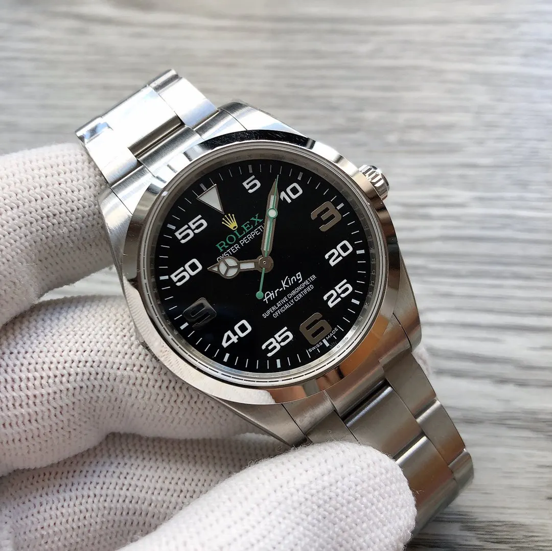 Rolex 黑色 太阳出品出品 AR 劳力士 空中霸王型系 手錶 經典腕表款