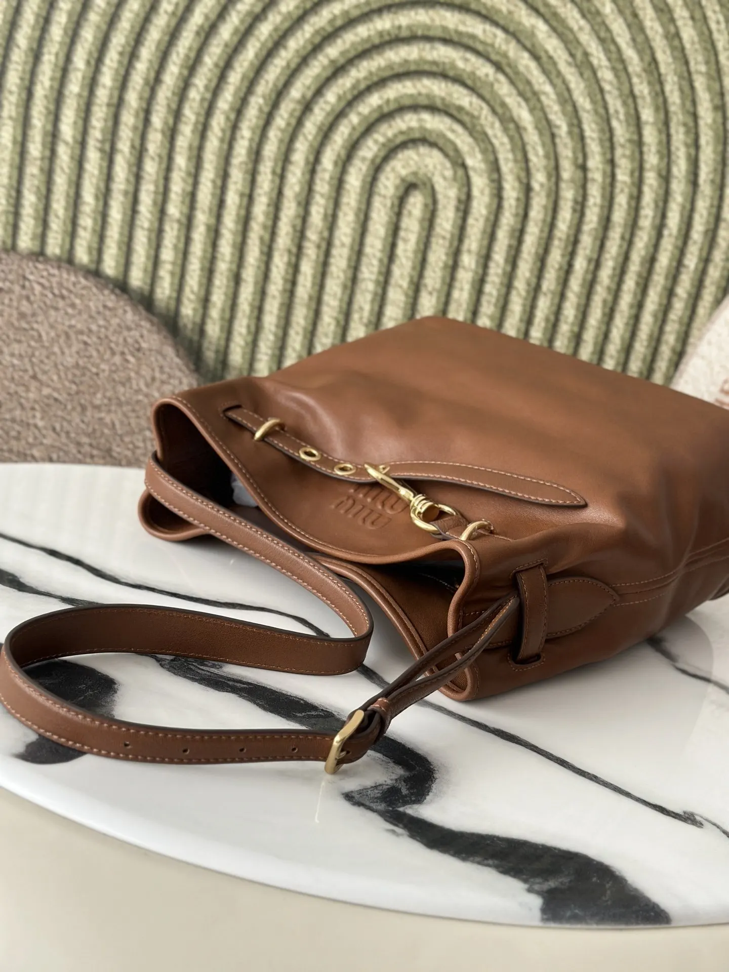 Brown Bucket Bag Casual