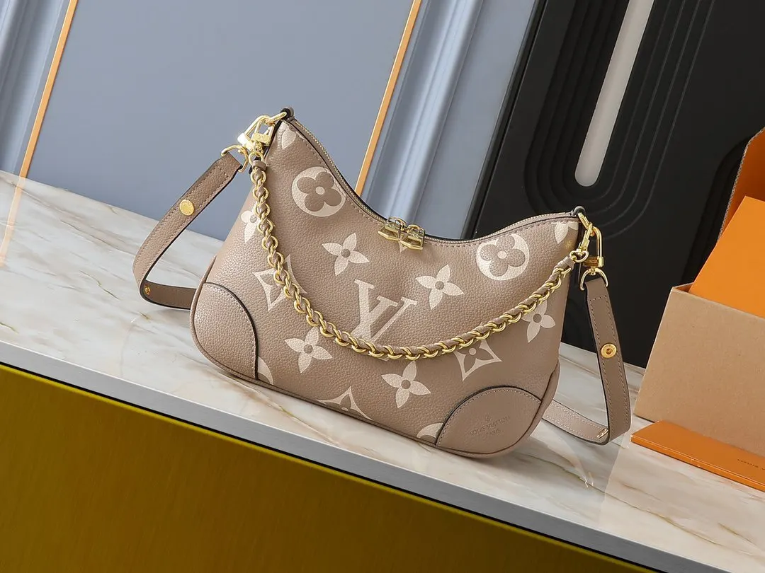 Gold Chain Bag Canvas