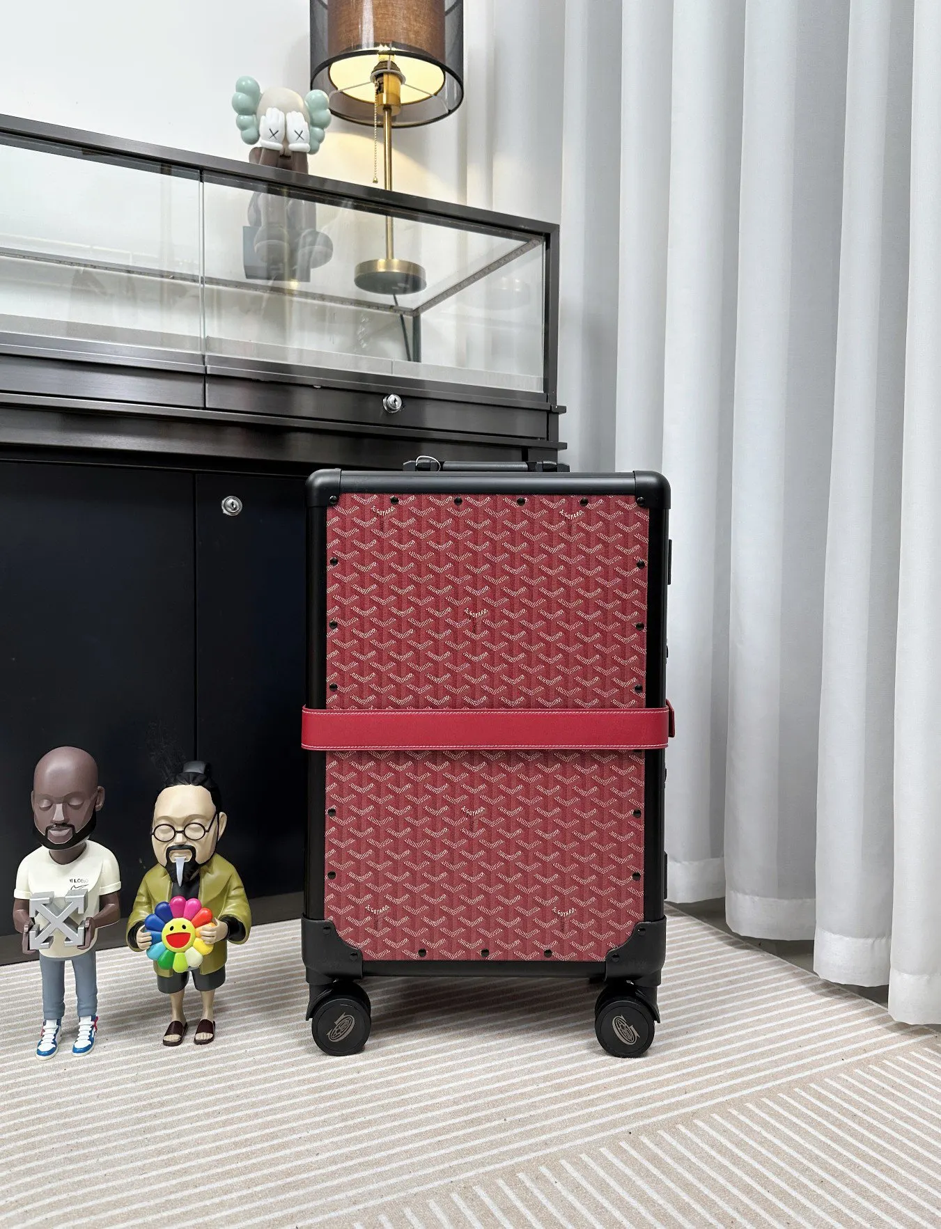 Goyard 戈雅 行李箱 拉杆箱 時尚新宠 復古形的 旅行拉杆款 輕便出行款