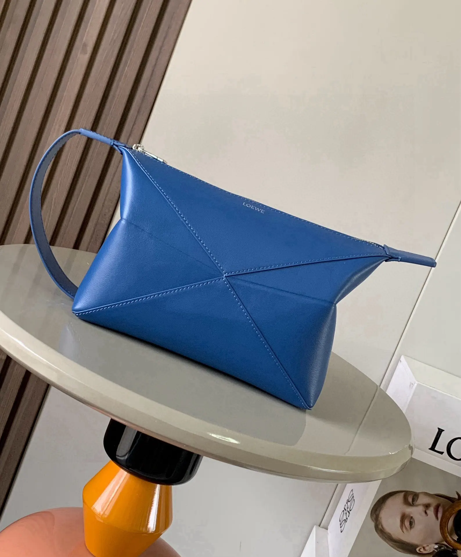 Cosmetic Pouch Leather
