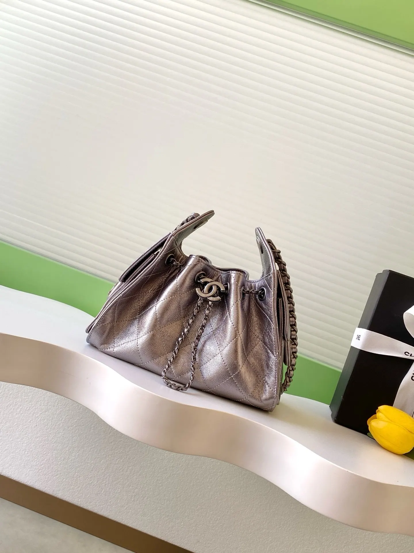 CHANEL Hobo 牛仔 腋下包 复古腋下背款