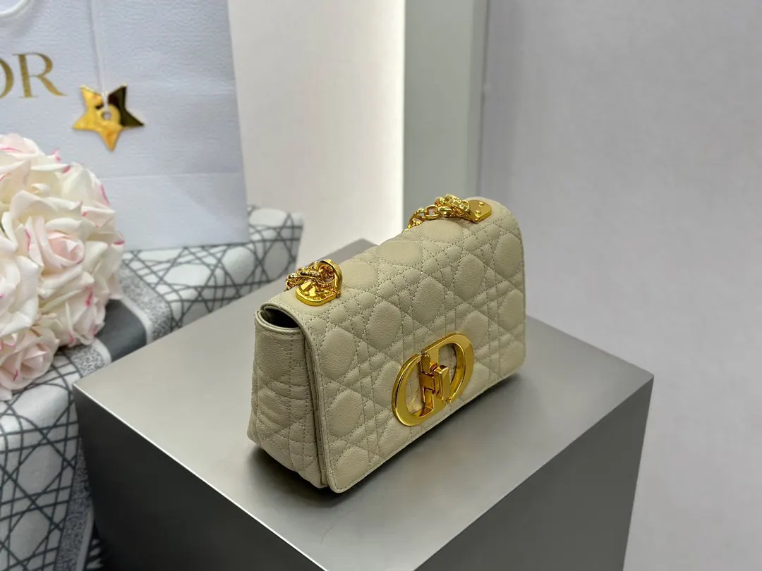 Beige Crossbody Bag Lightweight Leather
