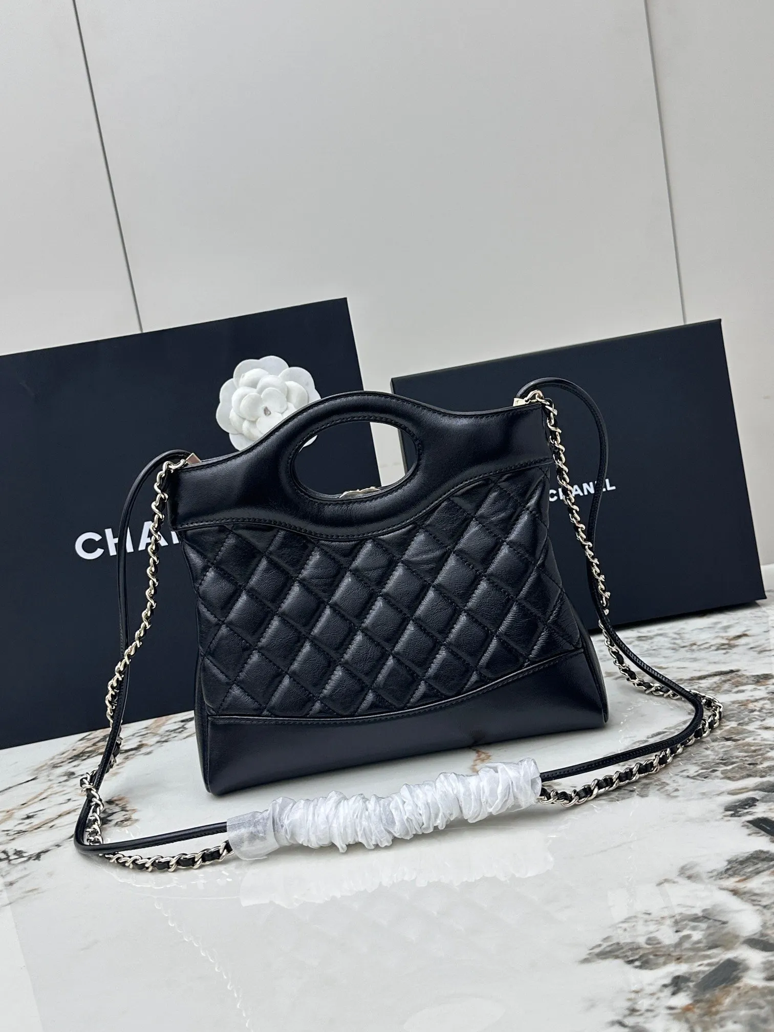 Gold Crossbody Bag Lightweight Leather