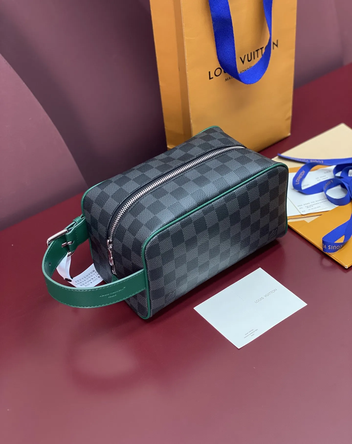 LV 帆布 化妝包 便携收納款
