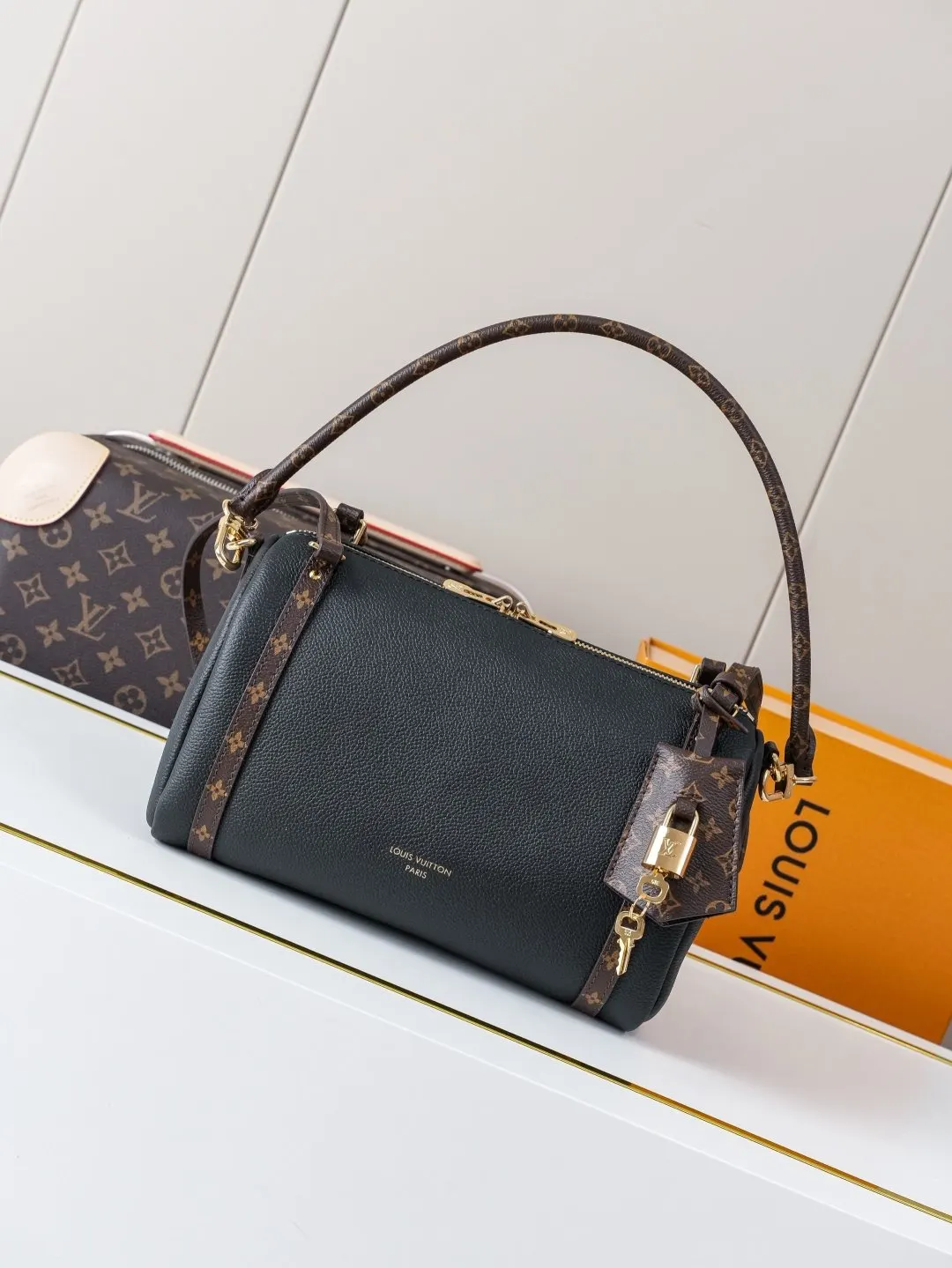 LV Keepall 牛皮 旅行袋 大容量旅行款