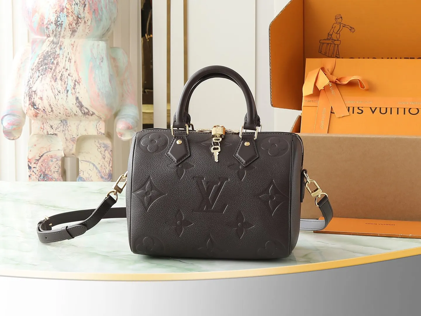 LV Speedy 金色 手袋
