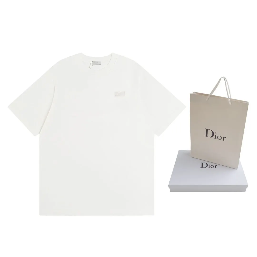 DIOR Logo 刺繡 短袖T恤 休閒百搭款