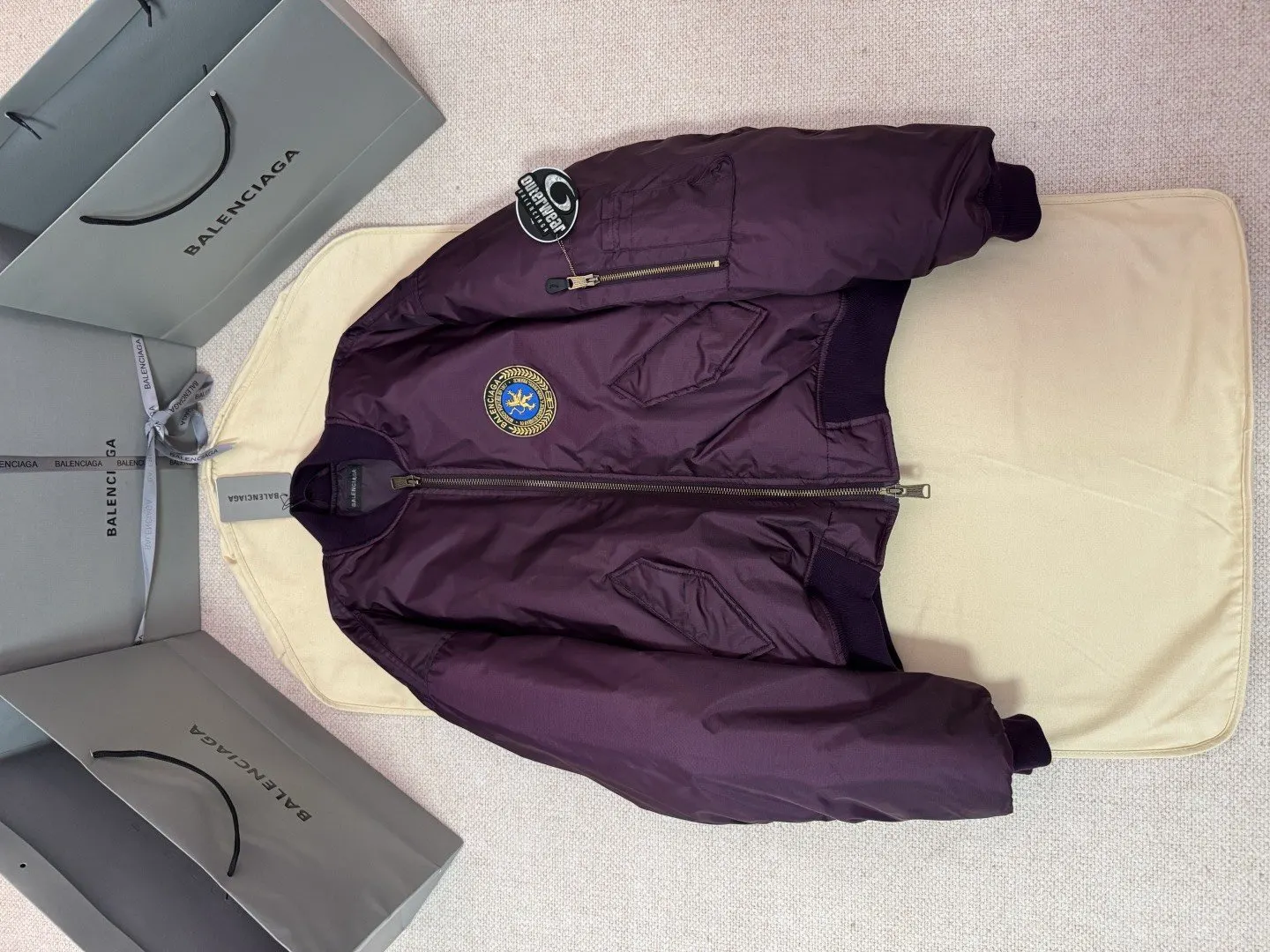 Balenciaga 紫色 牛皮 運動鞋 休閒運動款