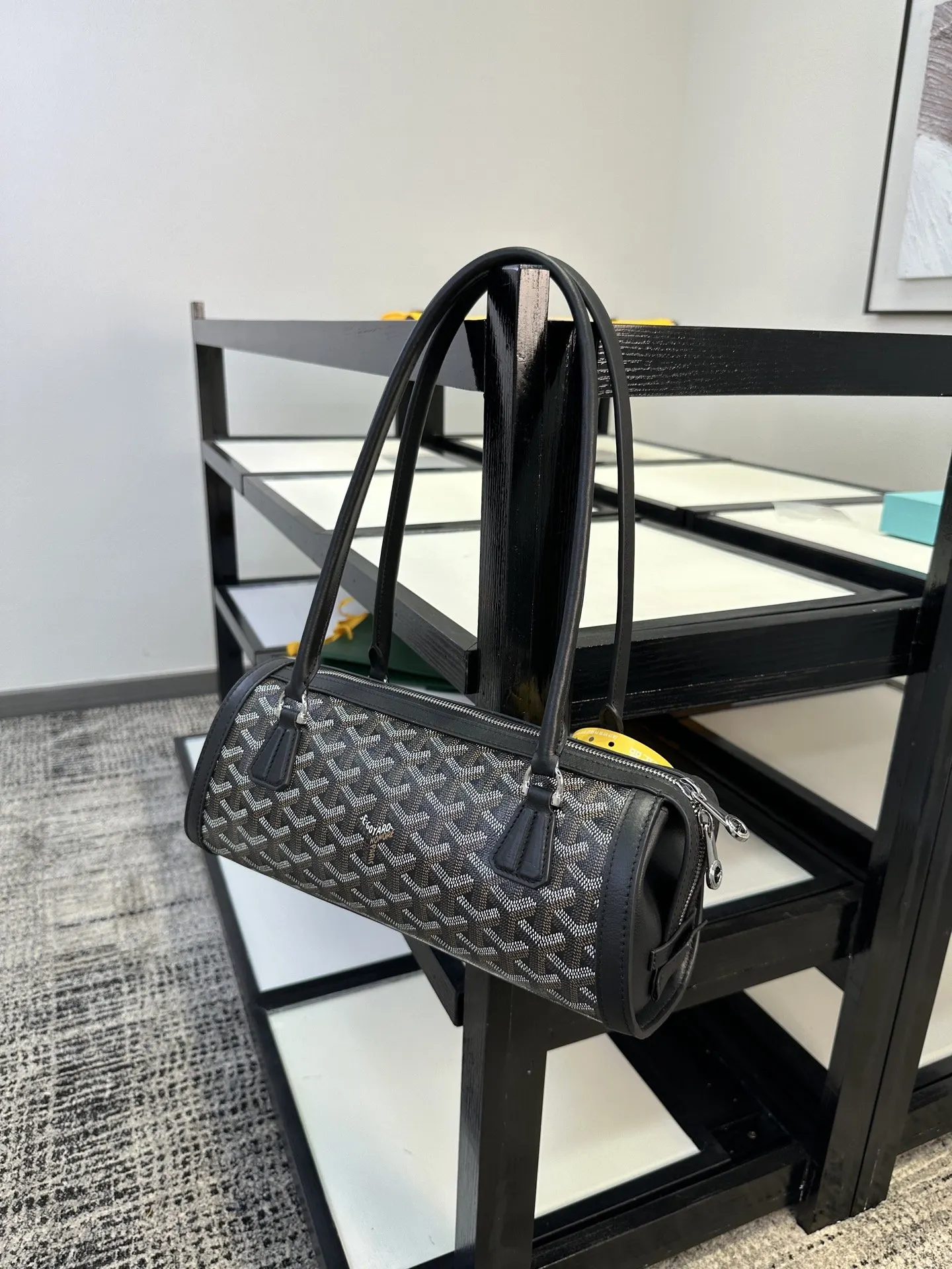 Goyard 黑色 手提随性 腋下时髦 轻松适 通勤约会各种场合 腋下包 复古腋下背款