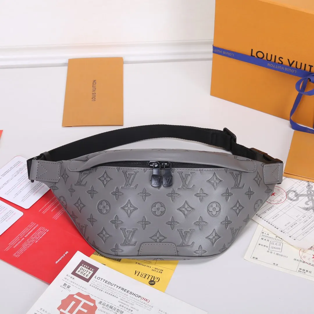 Louis Vuitton Blue Shoulder Bag Leather
