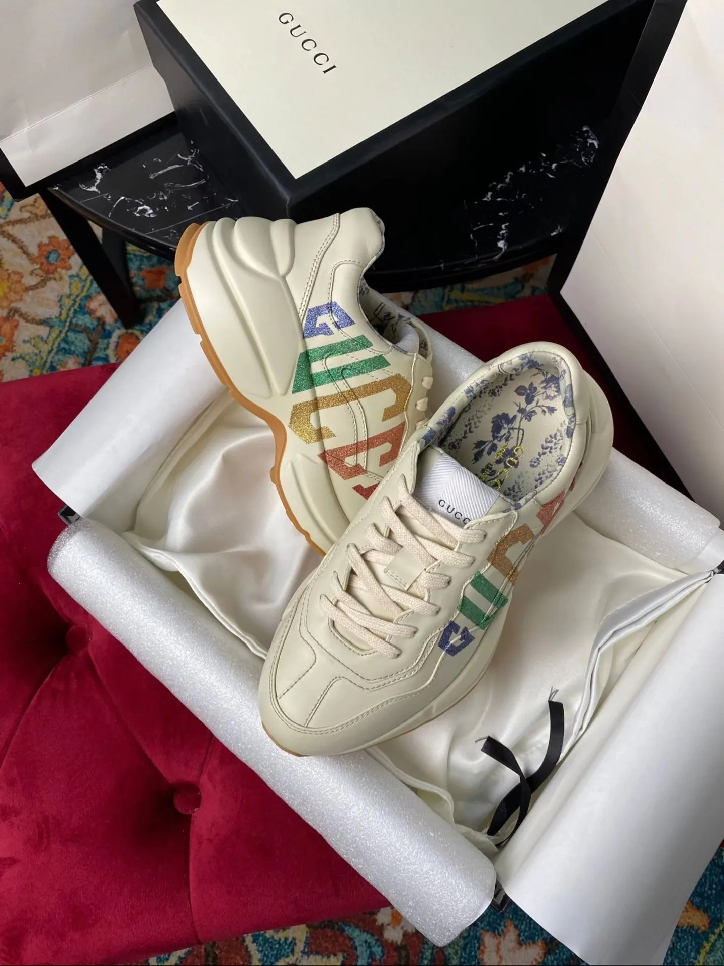 Gucci Logo休閒運動鞋 百搭款
