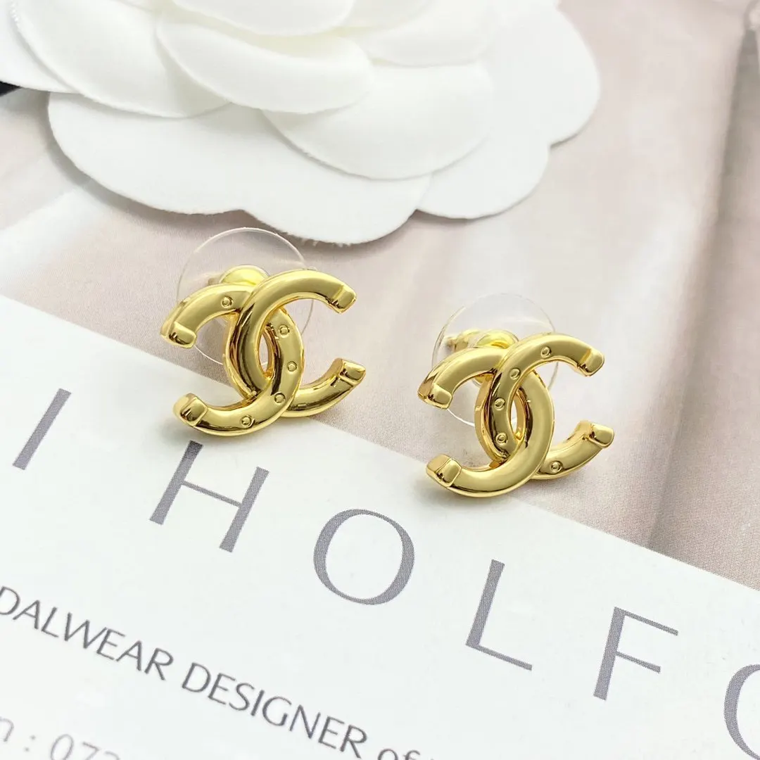 Chanel Gold Earrings