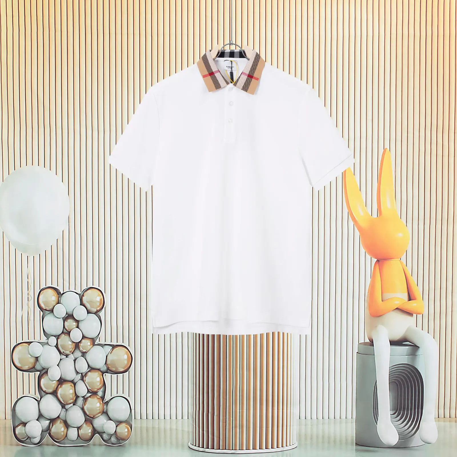 Burberry 格纹 Polo衫 休闲百搭款