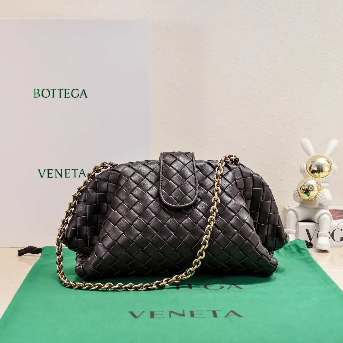 Bottega Veneta 羊皮 链条包 精致链条款