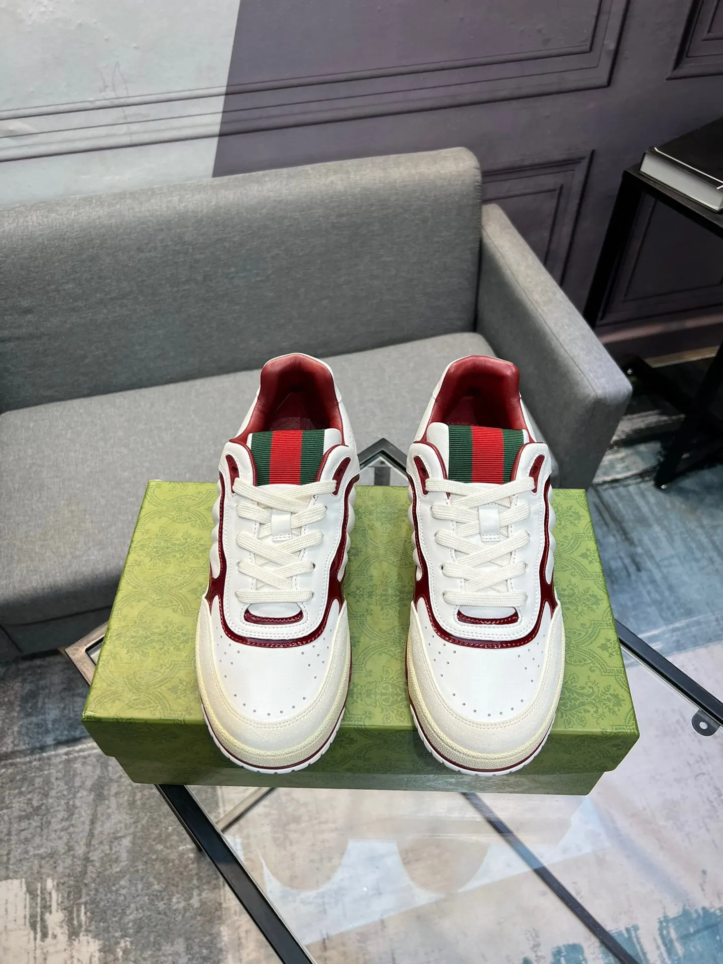 Gucci Logo休閒運動鞋 百搭款