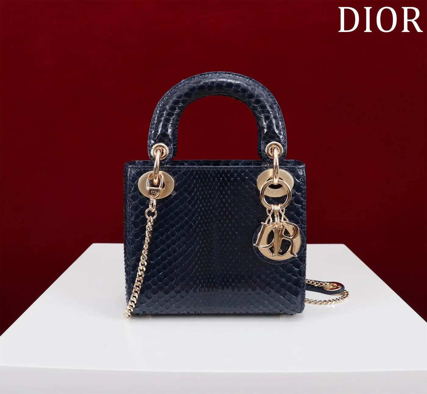 Dior Lady Dior Handbag, Top Handle Bag