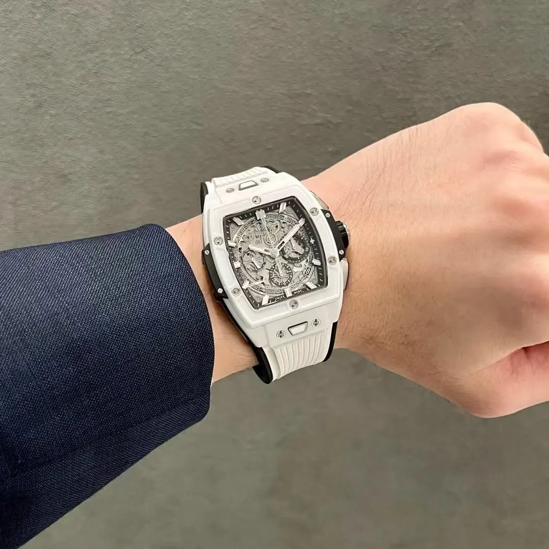 MS 宇舶 HUBLOT 全新彩色 陶瓷工艺 灵魂B 手錶 經典腕表款