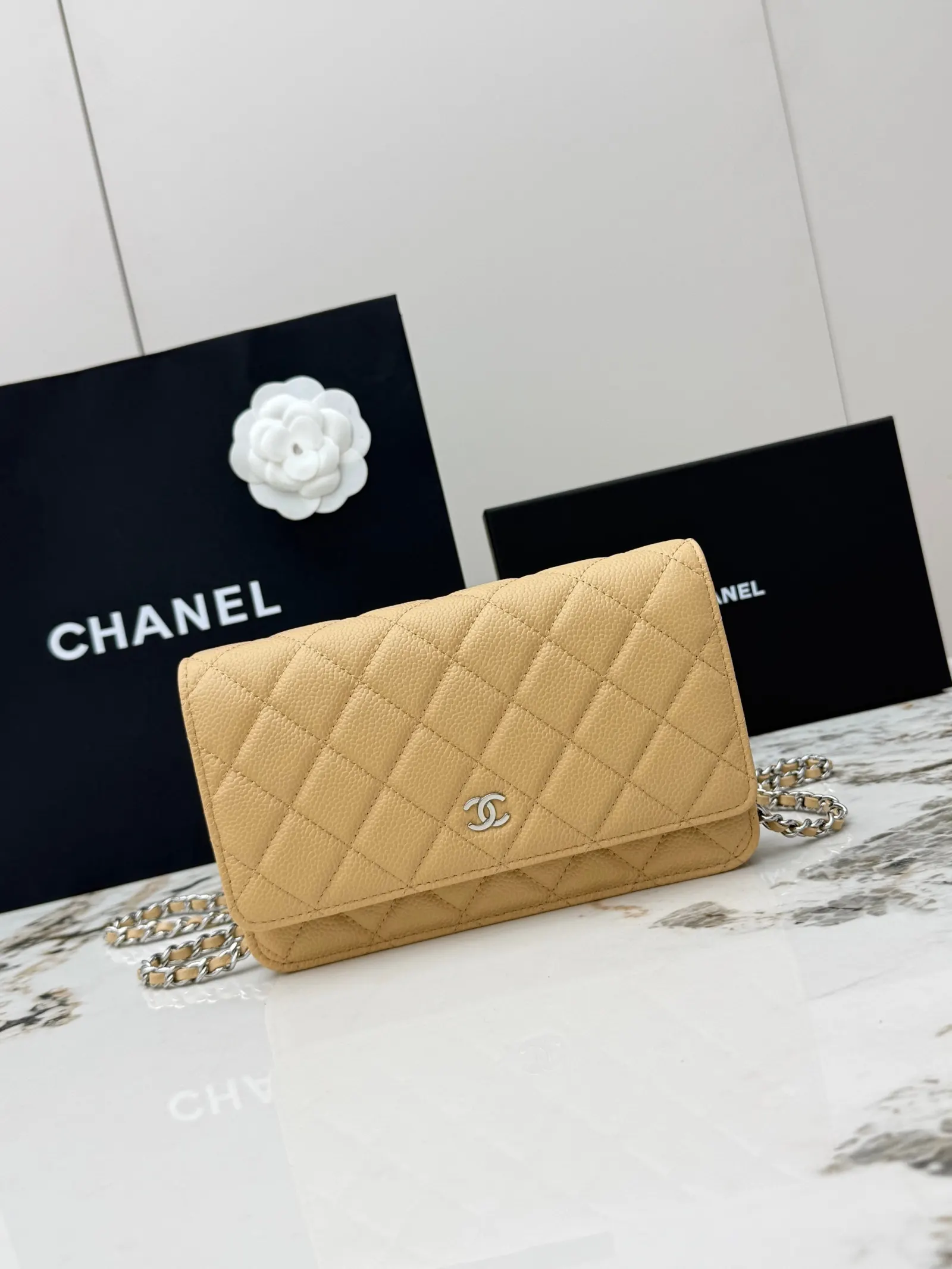 CHANEL 小牛皮 链条包 精致链条款