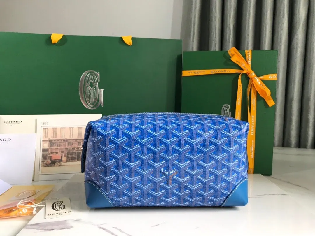 Goyard 批 戈雅 Boeing 化妝包收納袋 内里有双 手拿包 精致手拿款