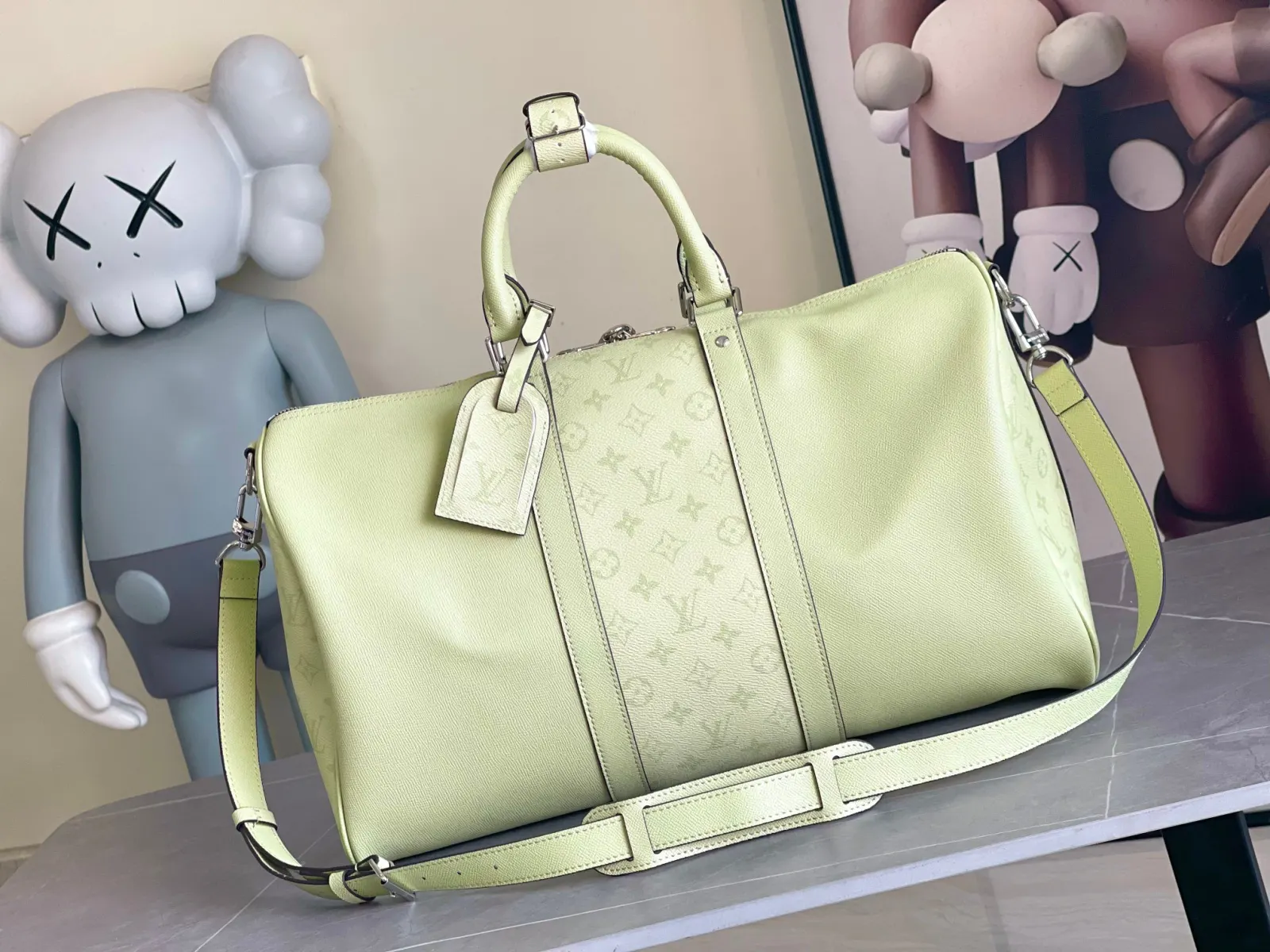 LV Keepall 牛皮 旅行袋 大容量旅行款