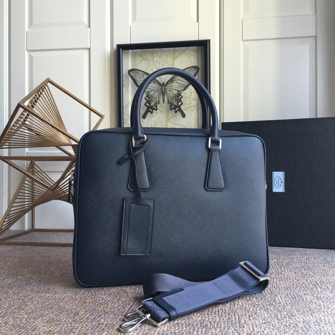 Blue Briefcase Business Commuter
