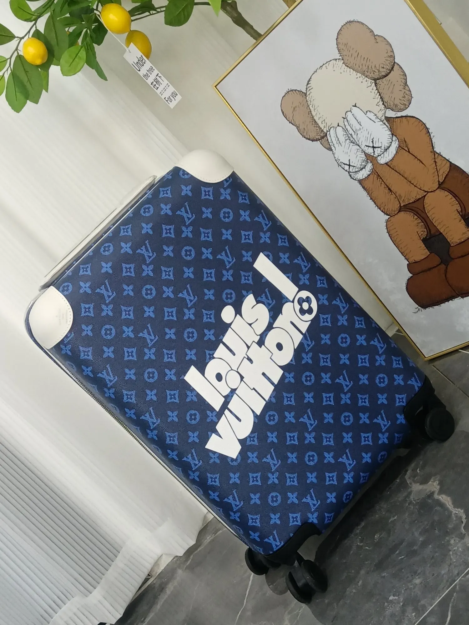 Suitcase Travel Lightweight Leather