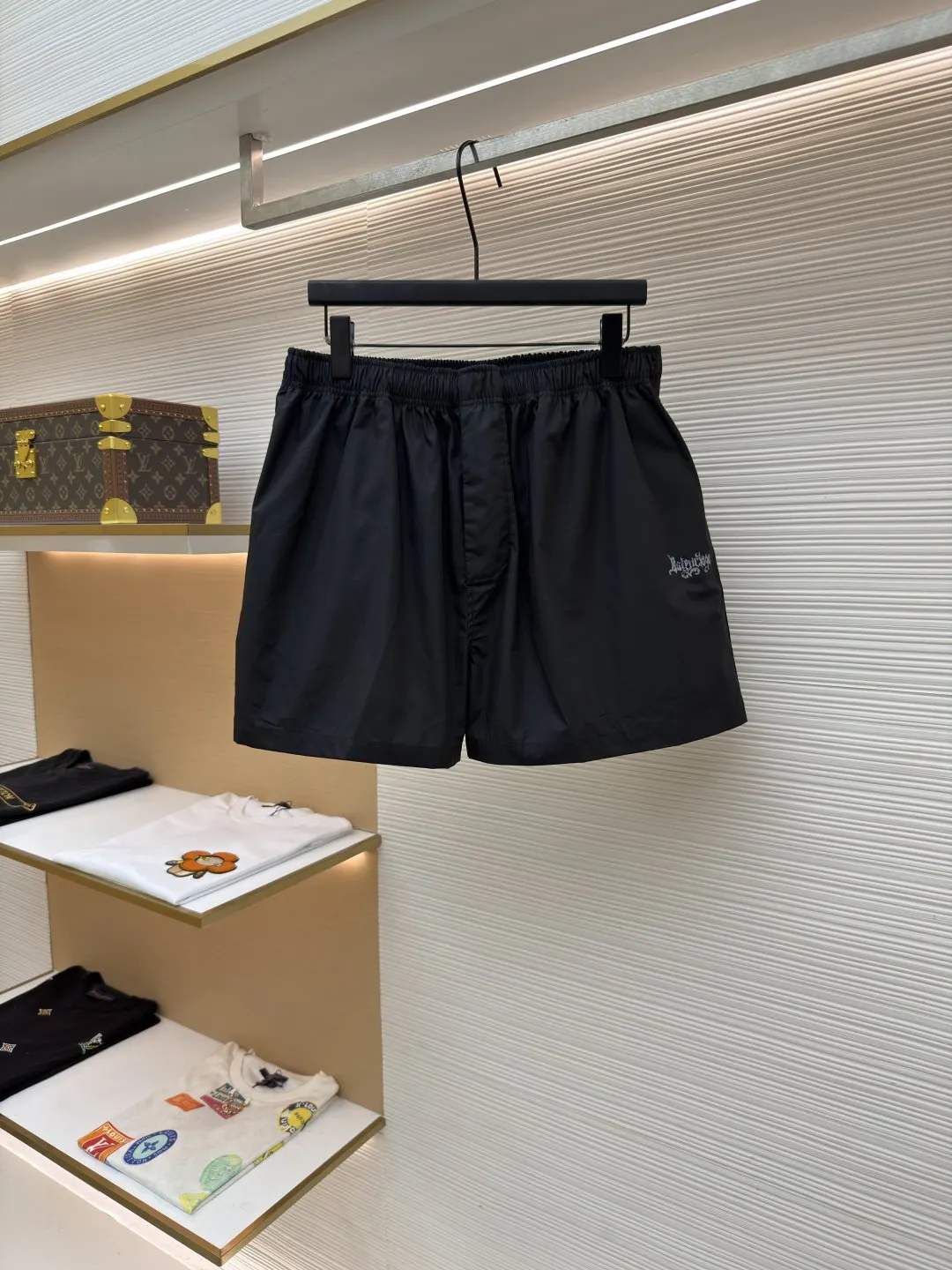Balenciaga 黑色 純棉 短褲 宽松休閒款