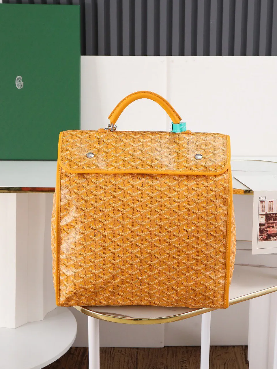 Goyard 黃色 雙肩包 实用雙肩款