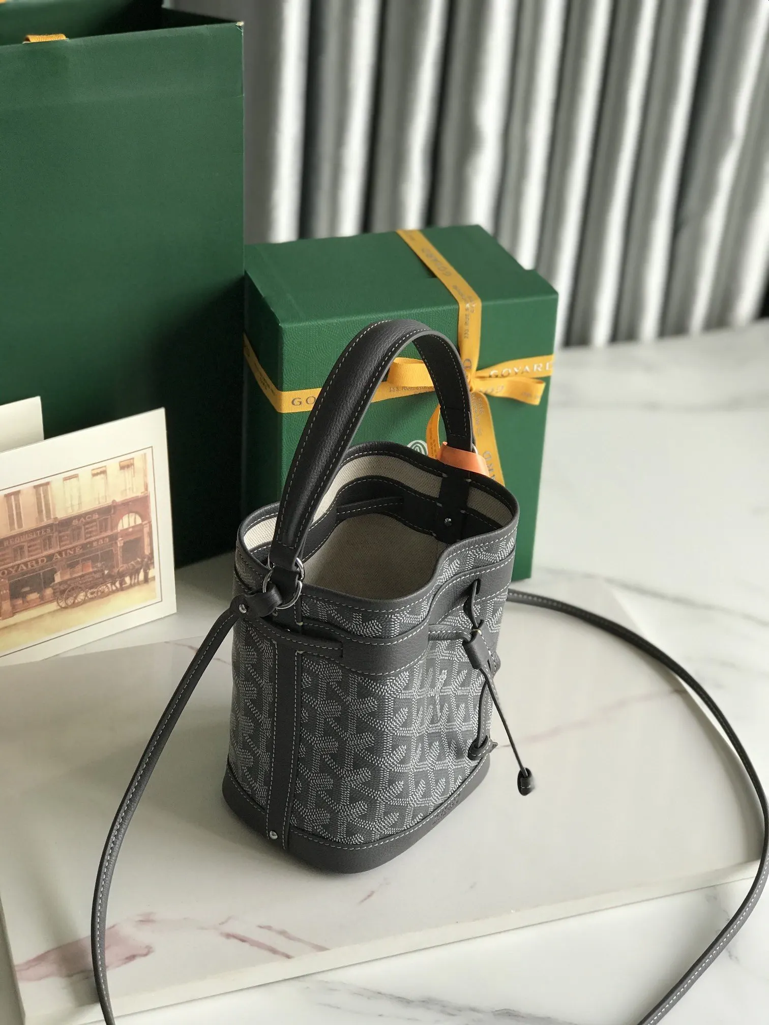 Goyard 皮革 × ×鼎鼎戈雅 水桶包 休閒水桶款