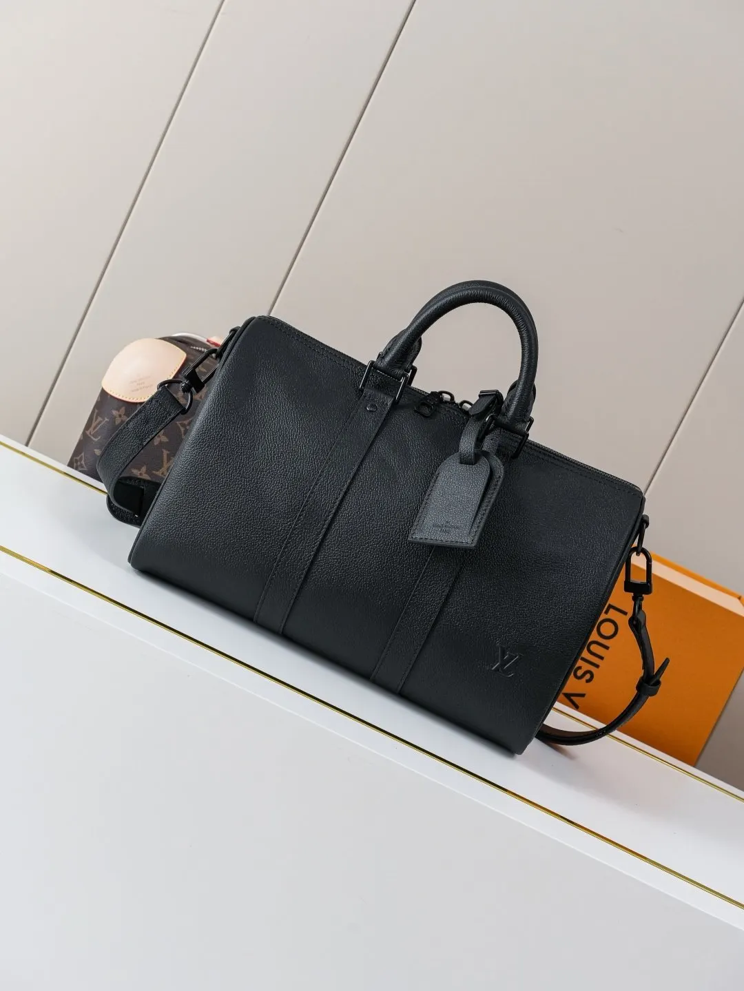 LV 黑色Speedy壓紋手袋 手提款