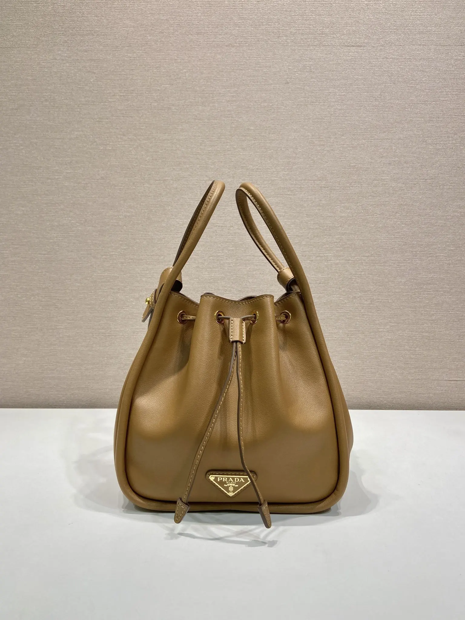 Bucket Bag Casual Leather
