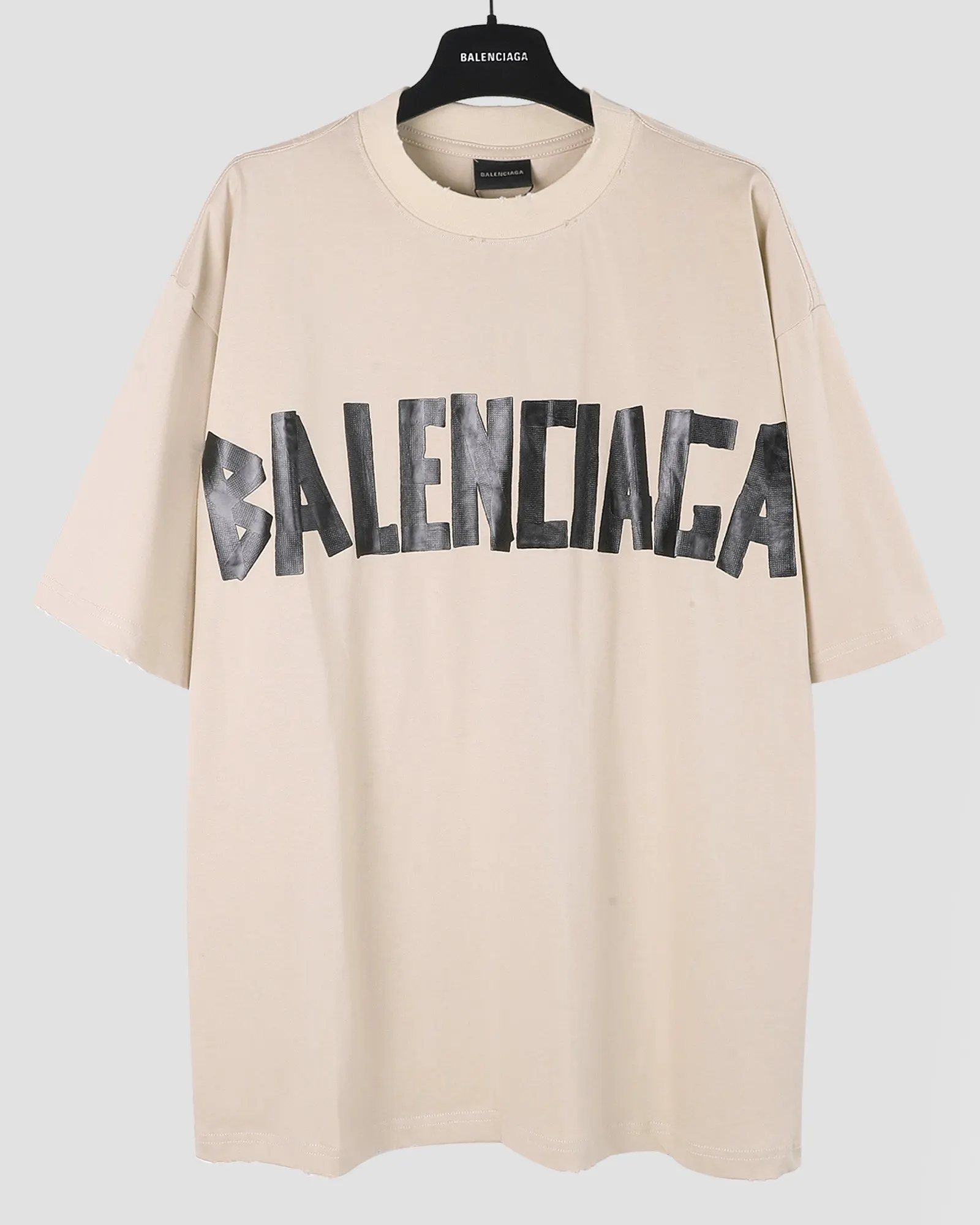 Balenciaga Logo Short Sleeve T-Shirt Street Casual