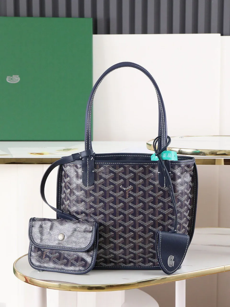 Goyard 小牛皮 手提包 通勤手提款