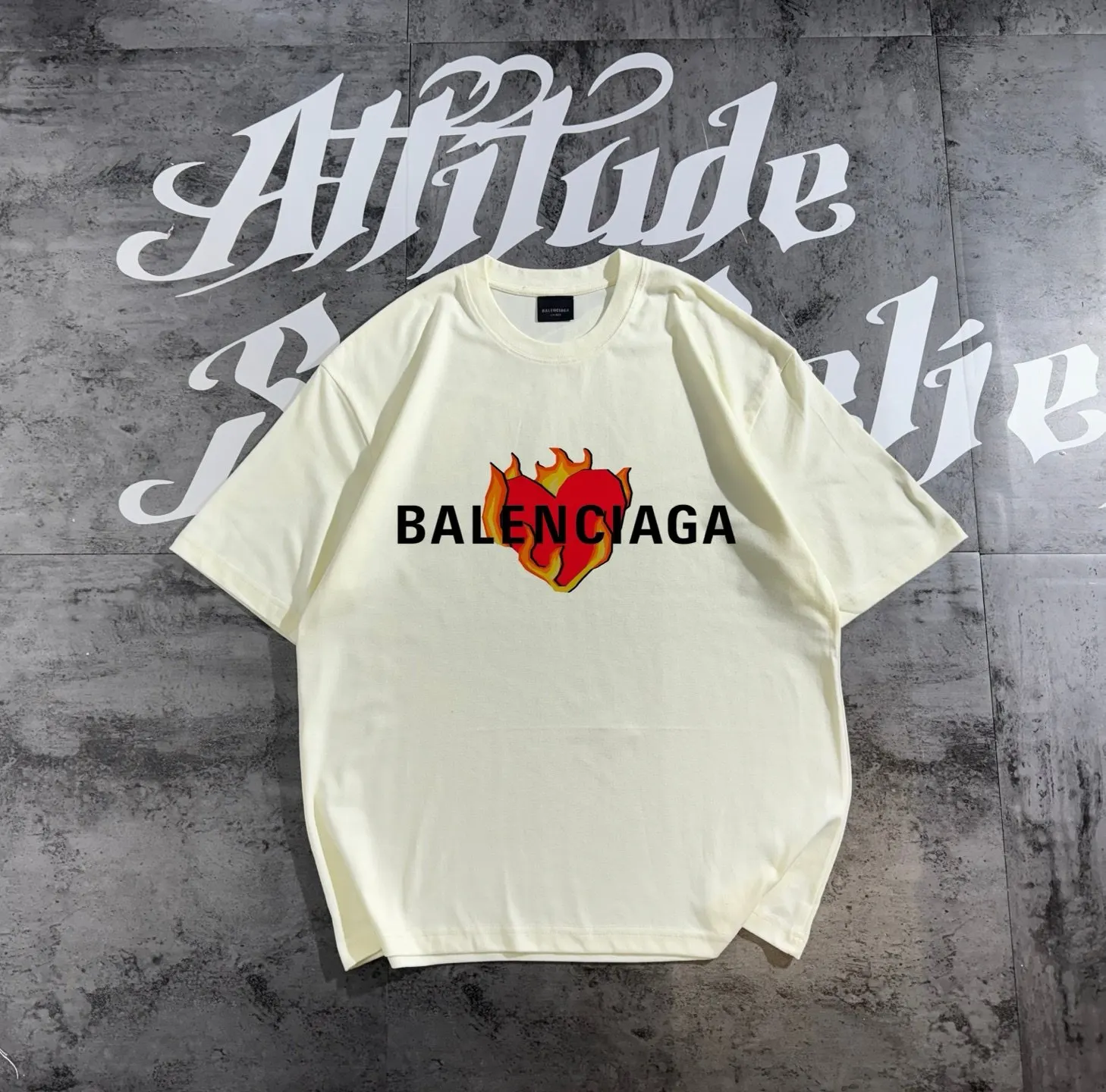 Balenciaga 純棉 短袖T恤 宽松休閒款