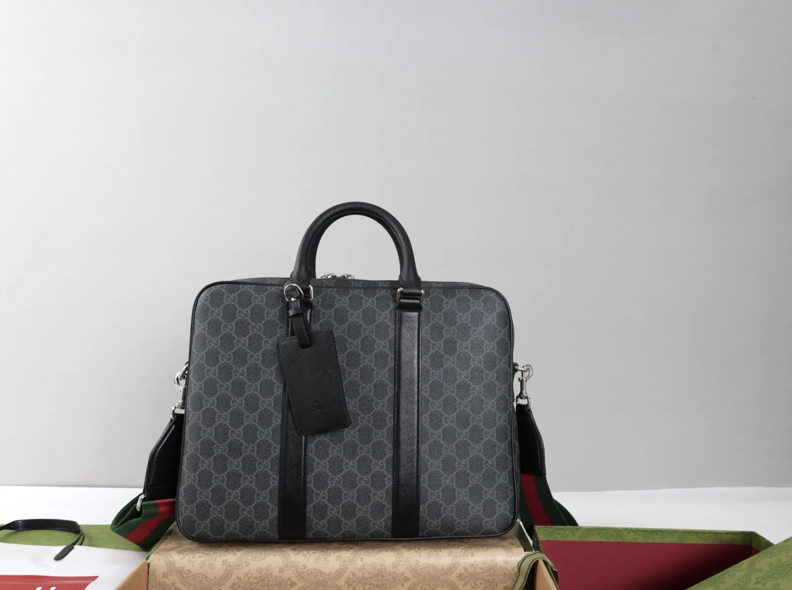 Black Chain Bag Leather
