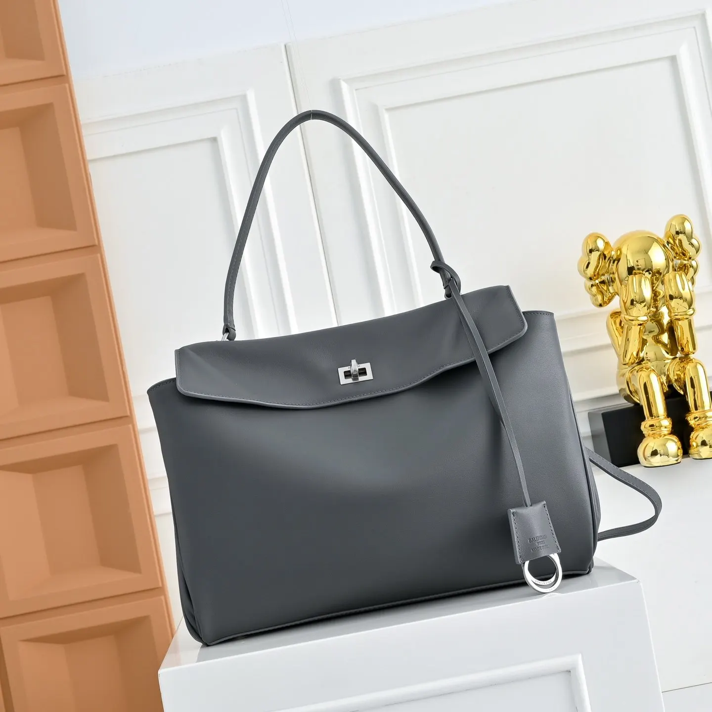 Balenciaga 黑色 手提包 通勤手提款