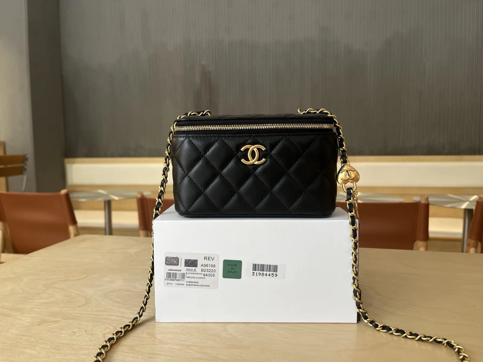 CHANEL 羊皮 鏈條包 精致鏈條款