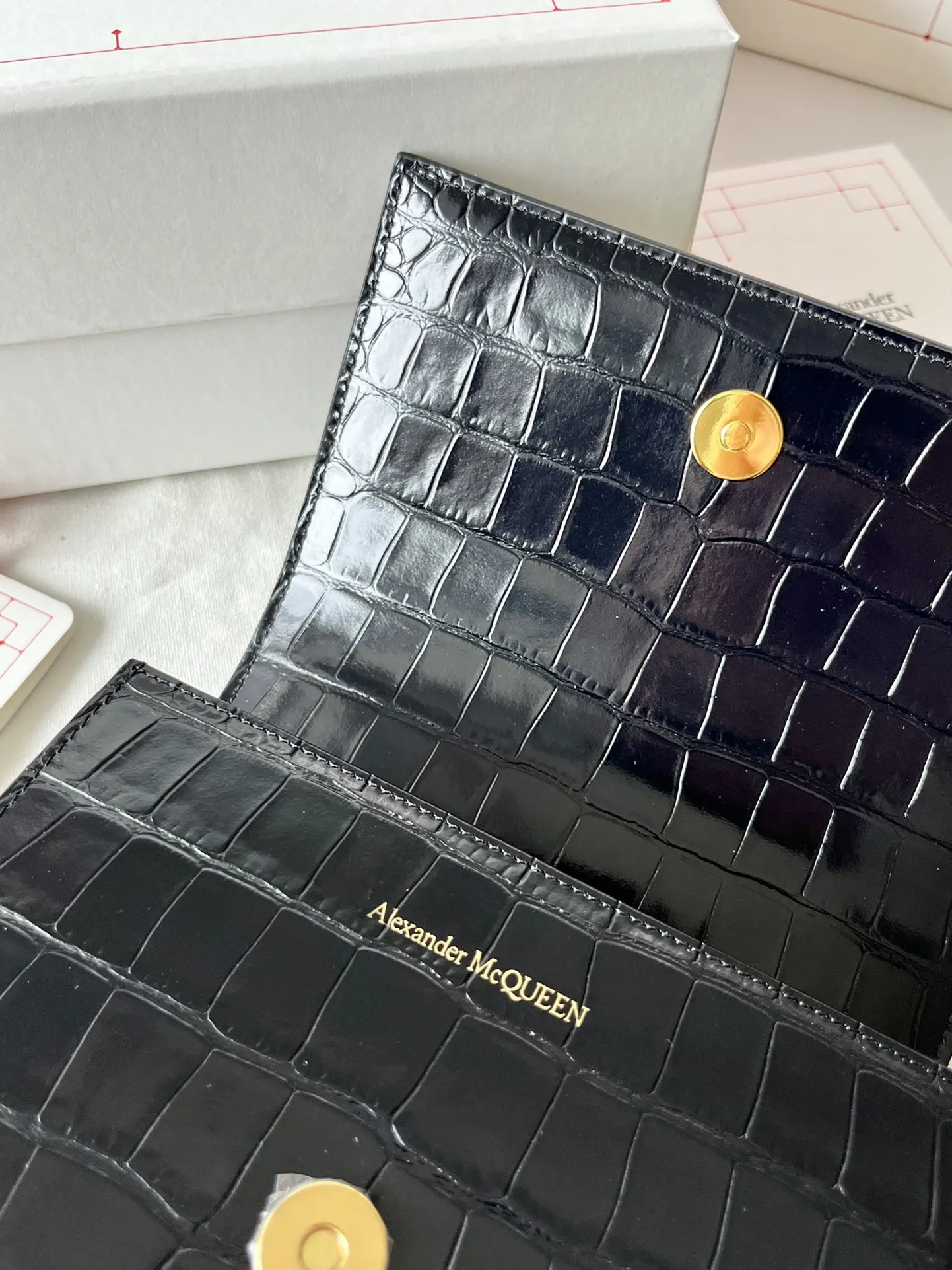 牛皮 亚力山大• Jewelled Satchel Min 收納包 旅行收納款