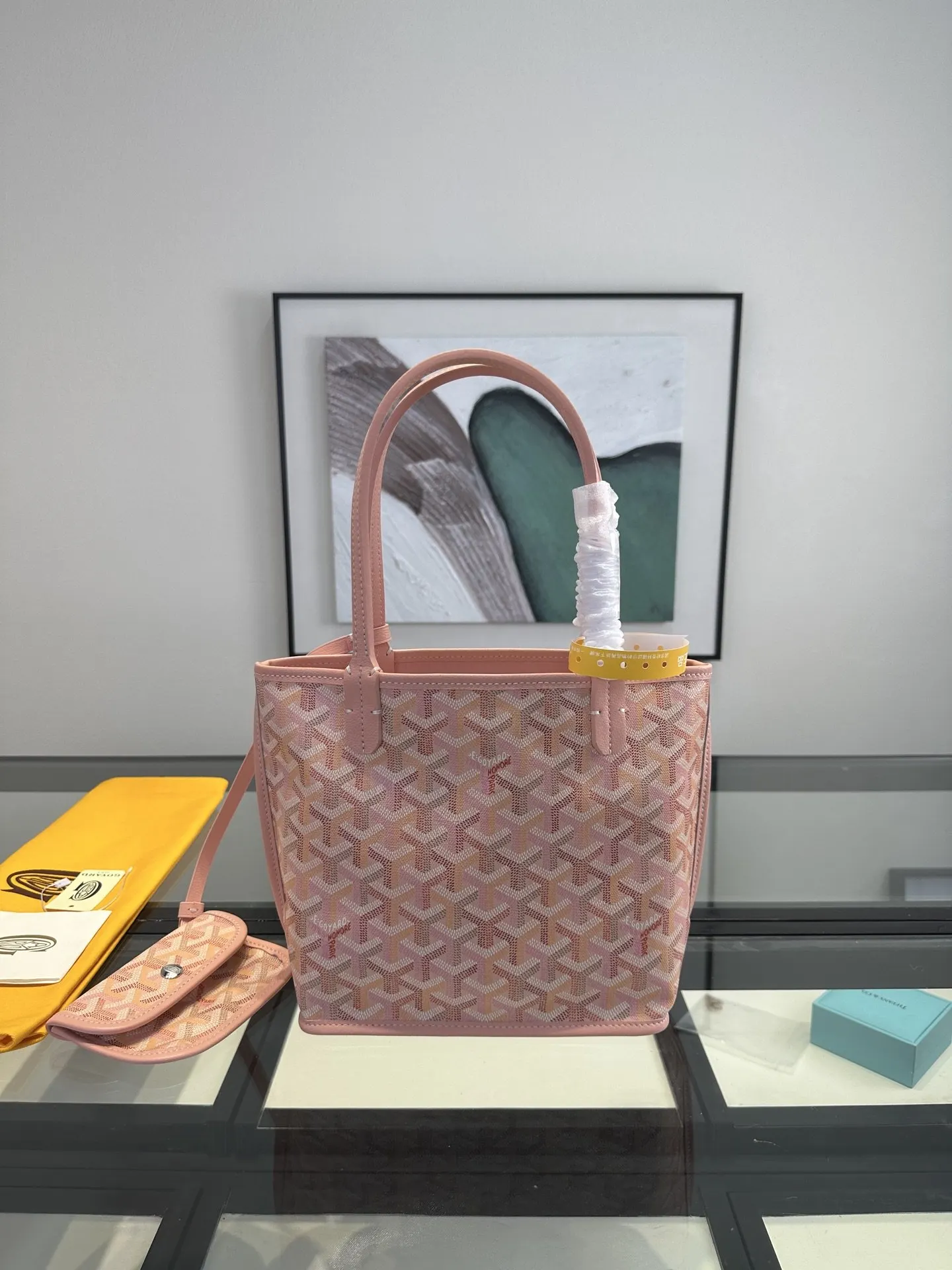 Goyard 小牛皮 戈雅 菜篮子 Anjou mini托特