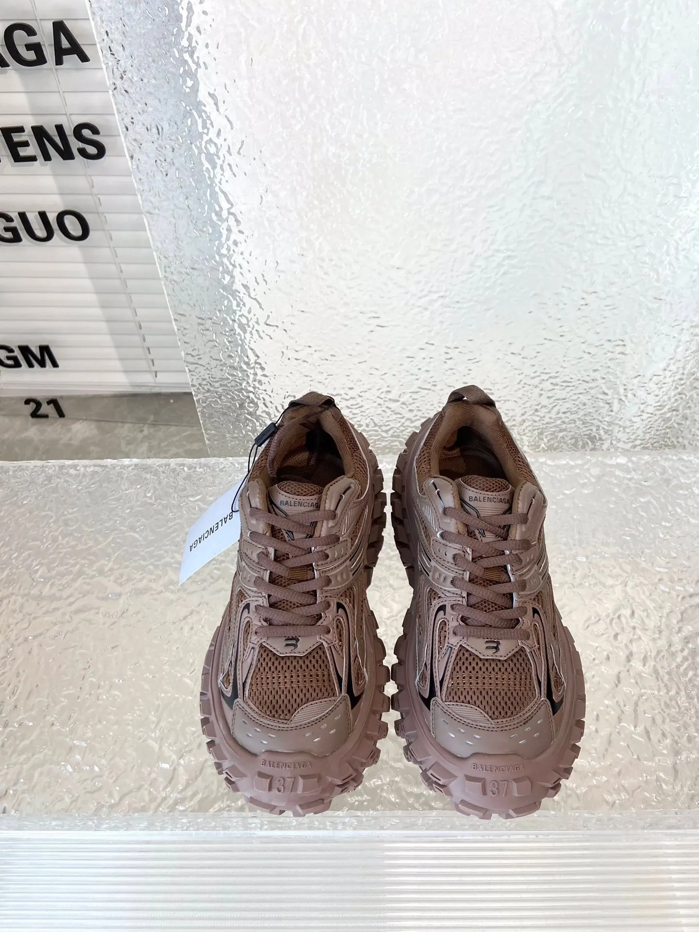 Balenciaga TRACK SNEAKERS 老爹鞋 咖色 運動鞋 休閒百搭款