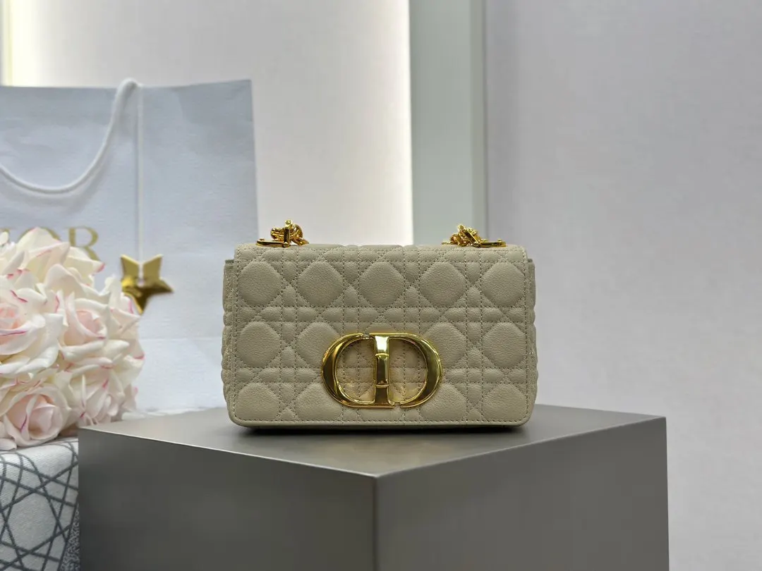 Beige Crossbody Bag Lightweight Leather